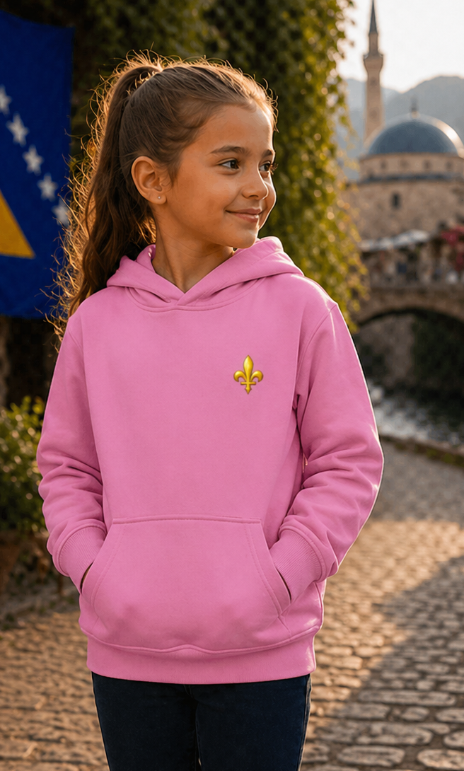 Kids Basic Hoodie - Bosnien | Ljiljan
