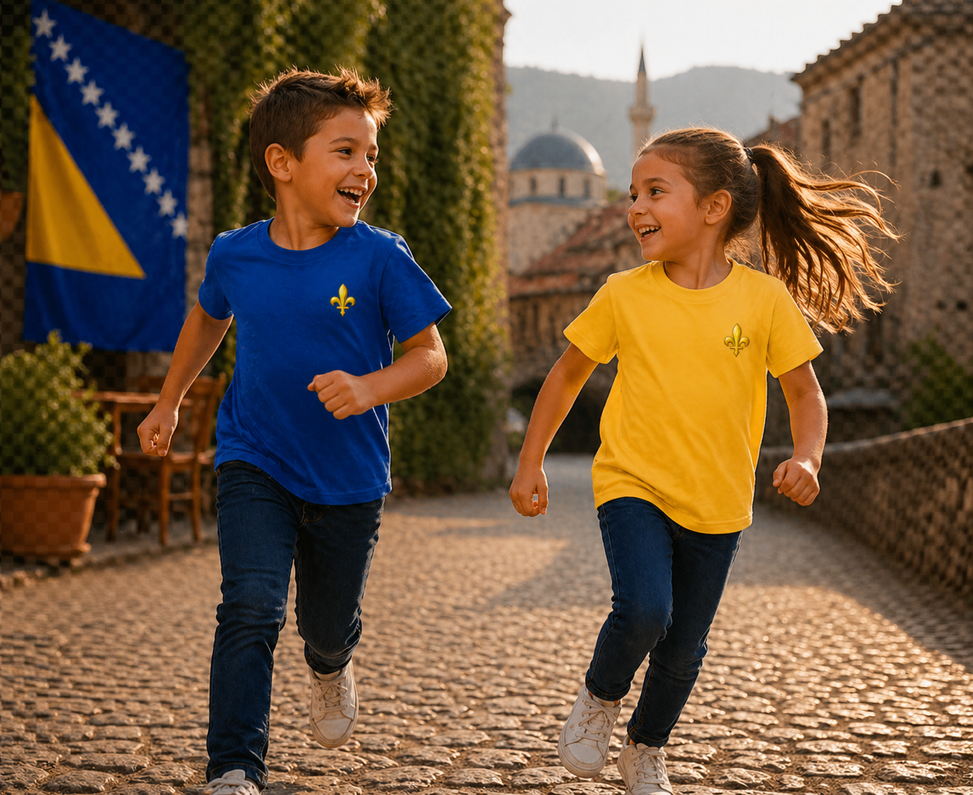 Kids Basic T-Shirt - Bosnia | Lily