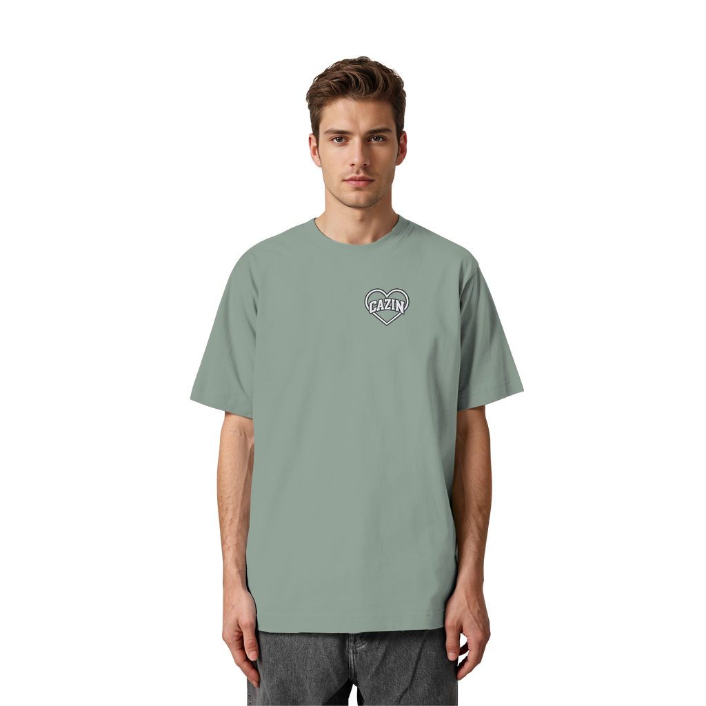 CAZIN IM HERZEN - Heavy Oversized Organic Shirt
