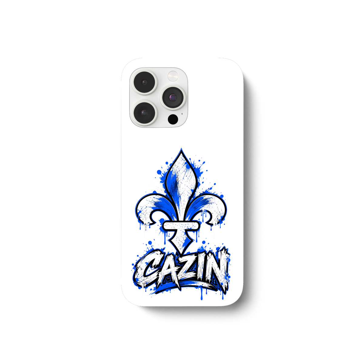 CAZIN Handyhülle – Bosnische Lilie im Graffiti-Design | Balkan Style - iPhone 13 Pro Handyhülle