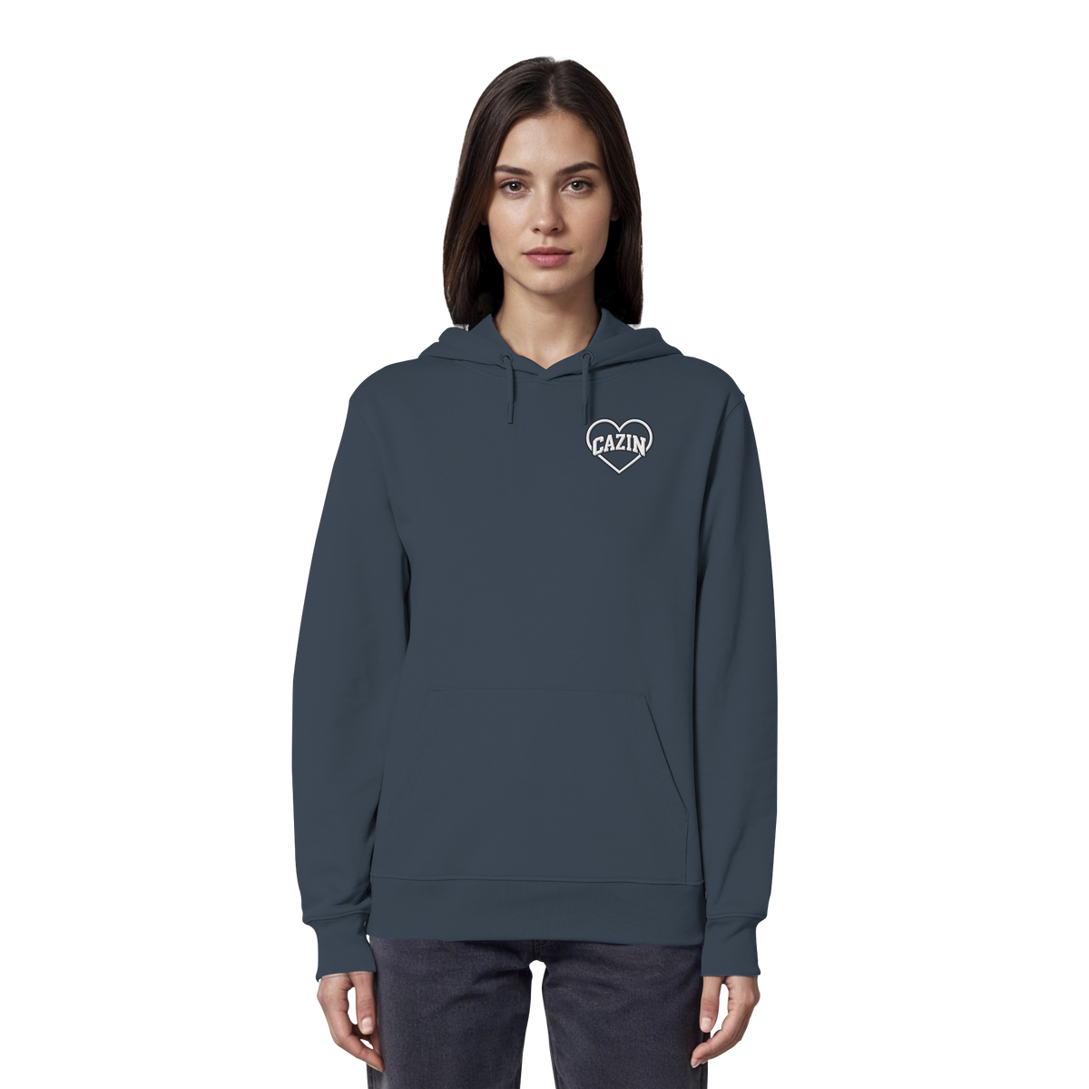 CAZIN Stanley/Stella Premium organska majica dugih rukava sa vezanim srcem | Unisex