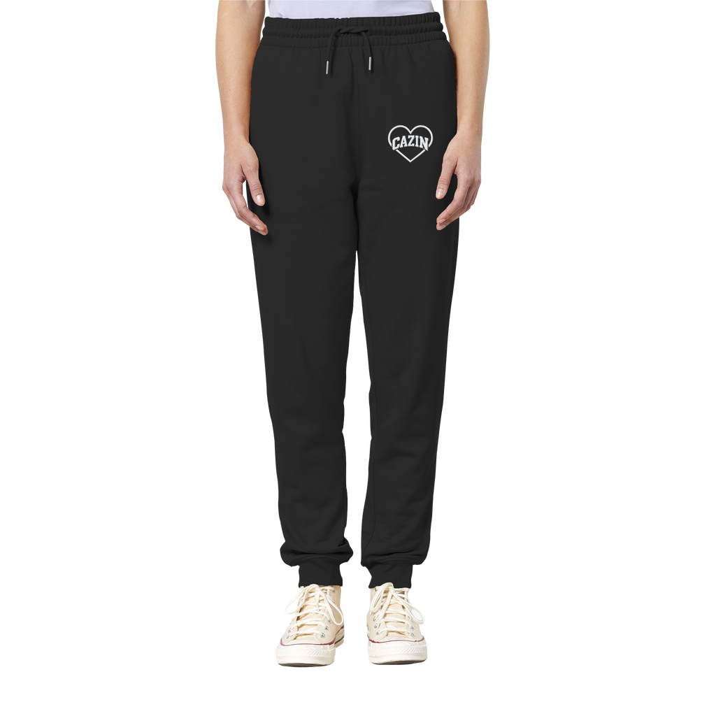 CAZIN Premium organske jogger hlače sa vezom srca | Unisex