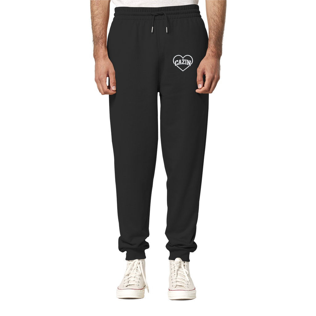 CAZIN Premium organske jogger hlače sa vezom srca | Unisex