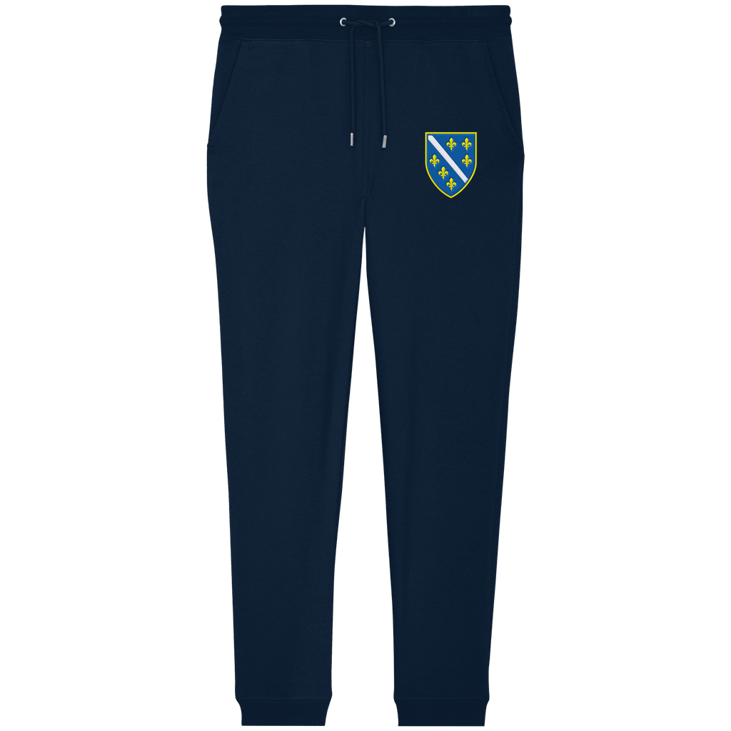 Premium organska jogging pantalone sa grbom Bosne i Hercegovine i vezom | Stanley/Stella – Unisex
