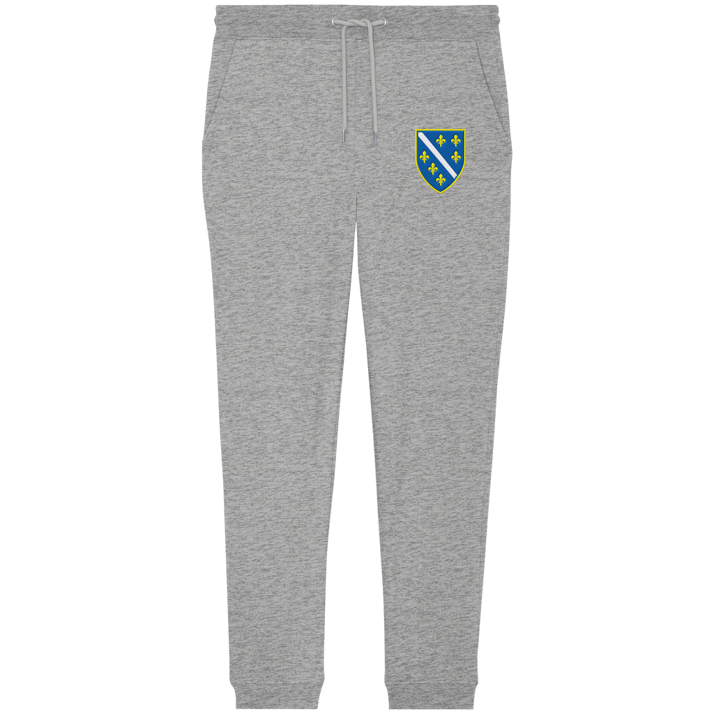 Premium organska jogging pantalone sa grbom Bosne i Hercegovine i vezom | Stanley/Stella – Unisex