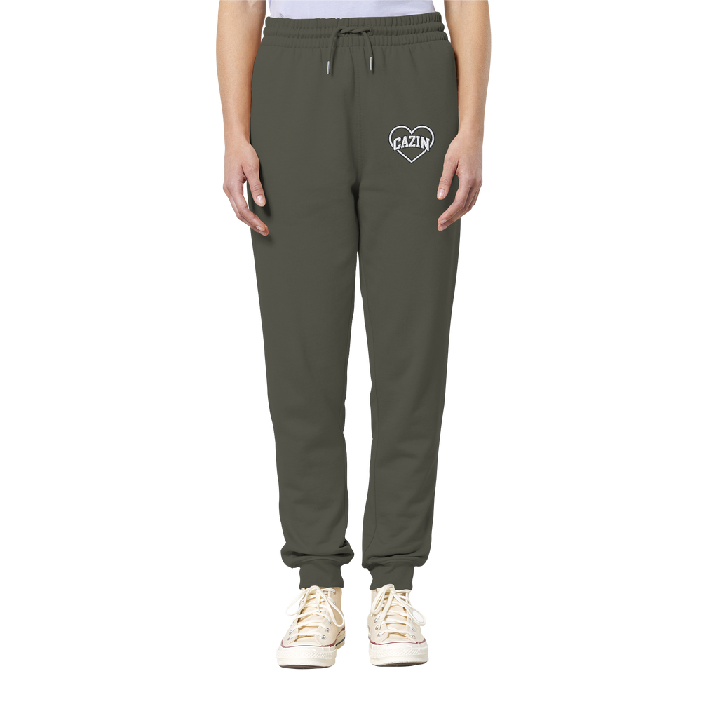 CAZIN Premium organske jogger hlače sa vezom srca | Unisex