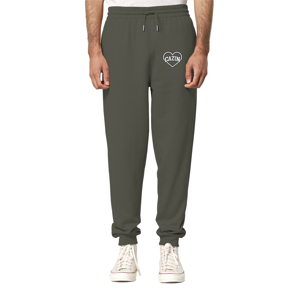 CAZIN Premium organske jogger hlače sa vezom srca | Unisex