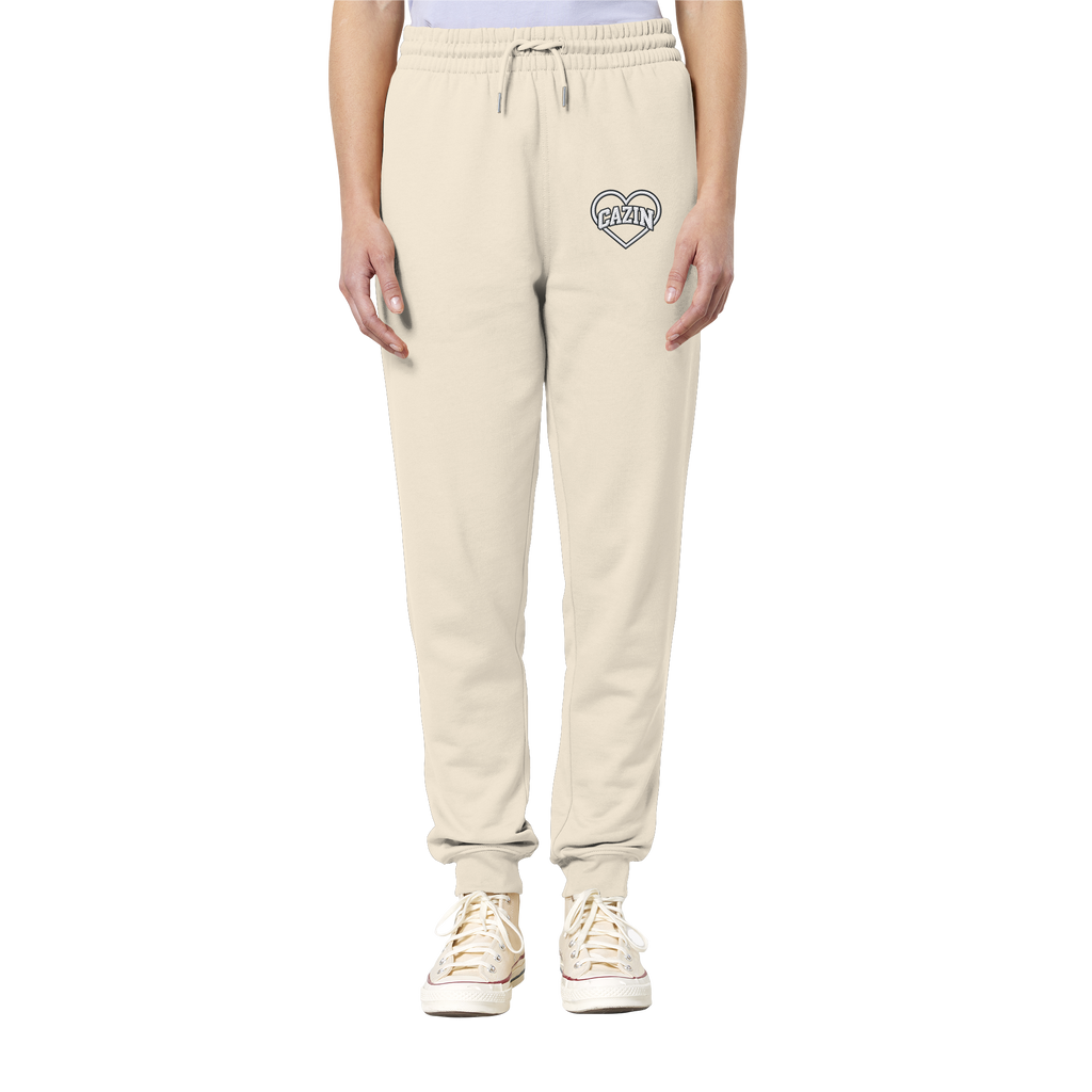 CAZIN Premium organske jogger hlače sa vezom srca | Unisex