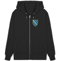 Bosnisches Wappen – Heimatliebe mit Stolz | Premium Stickerei - Organic Zipper