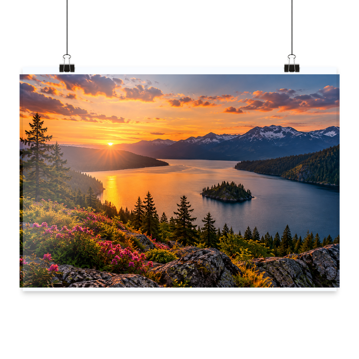 snahuljica - Poster Din A1 (quer)