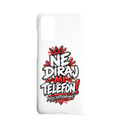 Futrola za mobitel „NE DIRAJ MI TELEFON!“ – Smiješna balkanska futrola za pametni telefon - Futrola za Samsung Galaxy S20+