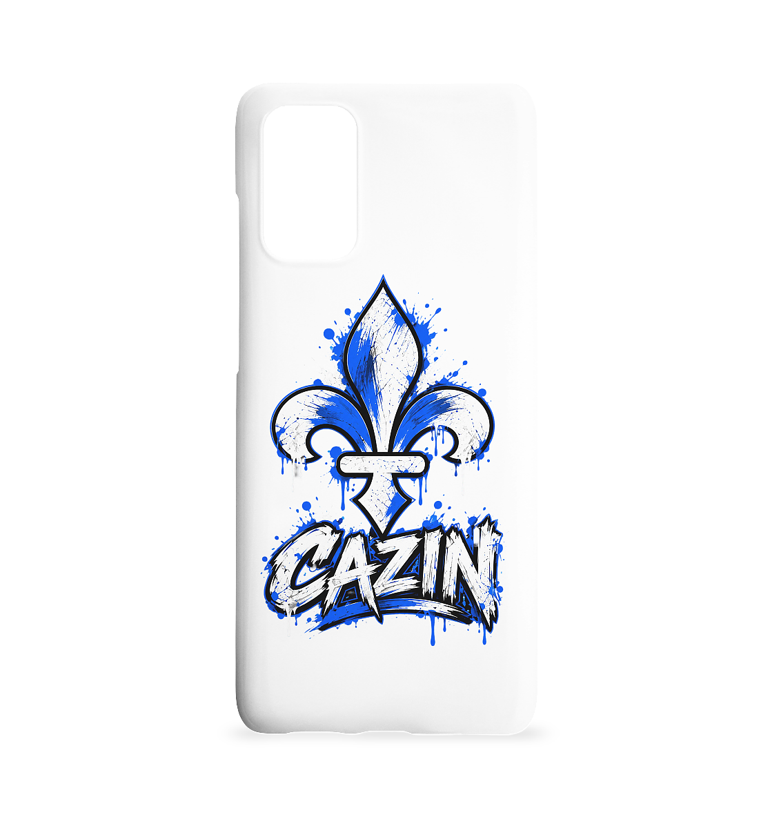 CAZIN Handyhülle – Bosnische Lilie im Graffiti-Design | Balkan Style - Samsung Galaxy S20+ Handyhülle
