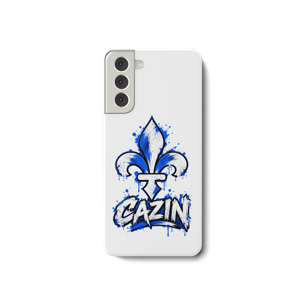 CAZIN Handyhülle – Bosnische Lilie im Graffiti-Design | Balkan Style - Samsung Galaxy S21 Handyhülle