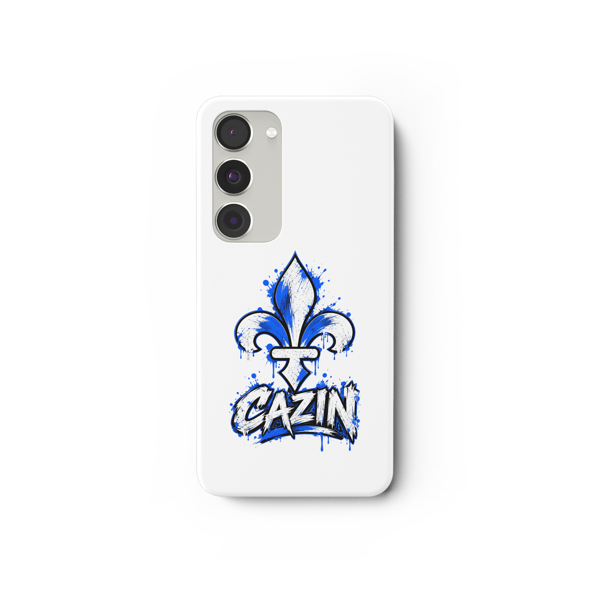CAZIN Handyhülle – Bosnische Lilie im Graffiti-Design | Balkan Style - Samsung Galaxy S23 Handyhülle