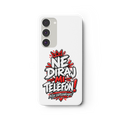 Handyhülle „NE DIRAJ MI TELEFON!“ – Lustige Balkan Smartphone-Hülle - Samsung Galaxy S23 Plus Handyhülle