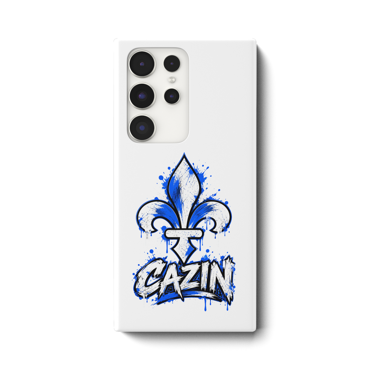 CAZIN Handyhülle – Bosnische Lilie im Graffiti-Design | Balkan Style - Samsung Galaxy S23 Ultra Handyhülle