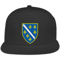 Bosnisches Wappen – Heimatliebe mit Stolz | Premium Stickerei - Snapback