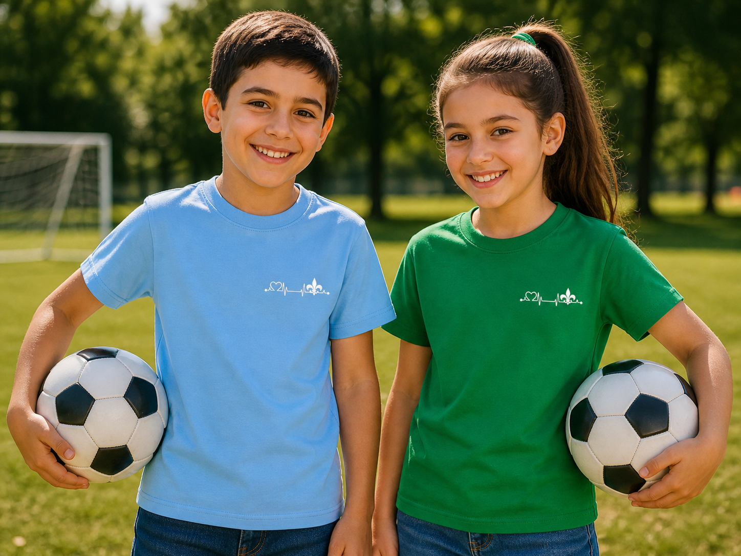 Kids' Basic T-Shirt – Srce Bosne | Left Chest