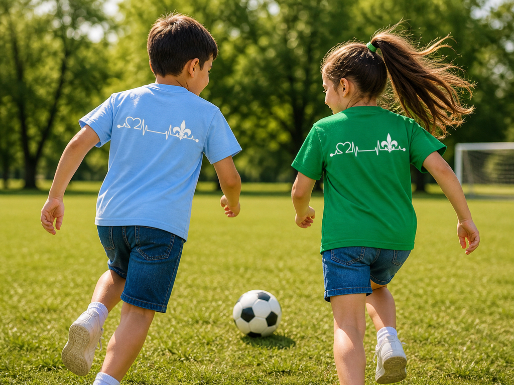 Kinder Basic T-Shirt – Srce Bosne | Rückenprint